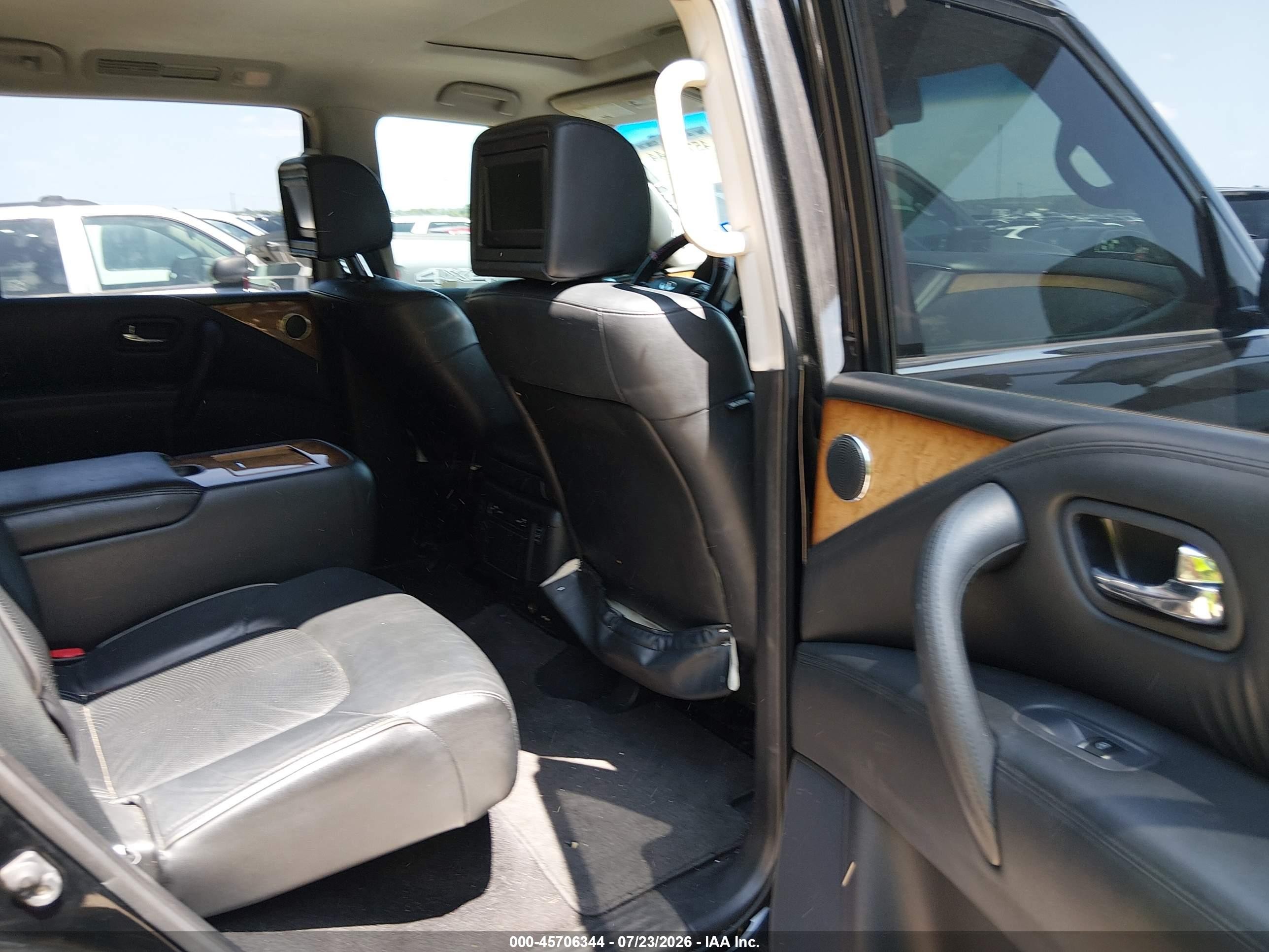 2013 Infiniti Qx56 Black vin: JN8AZ2NF2D9550700