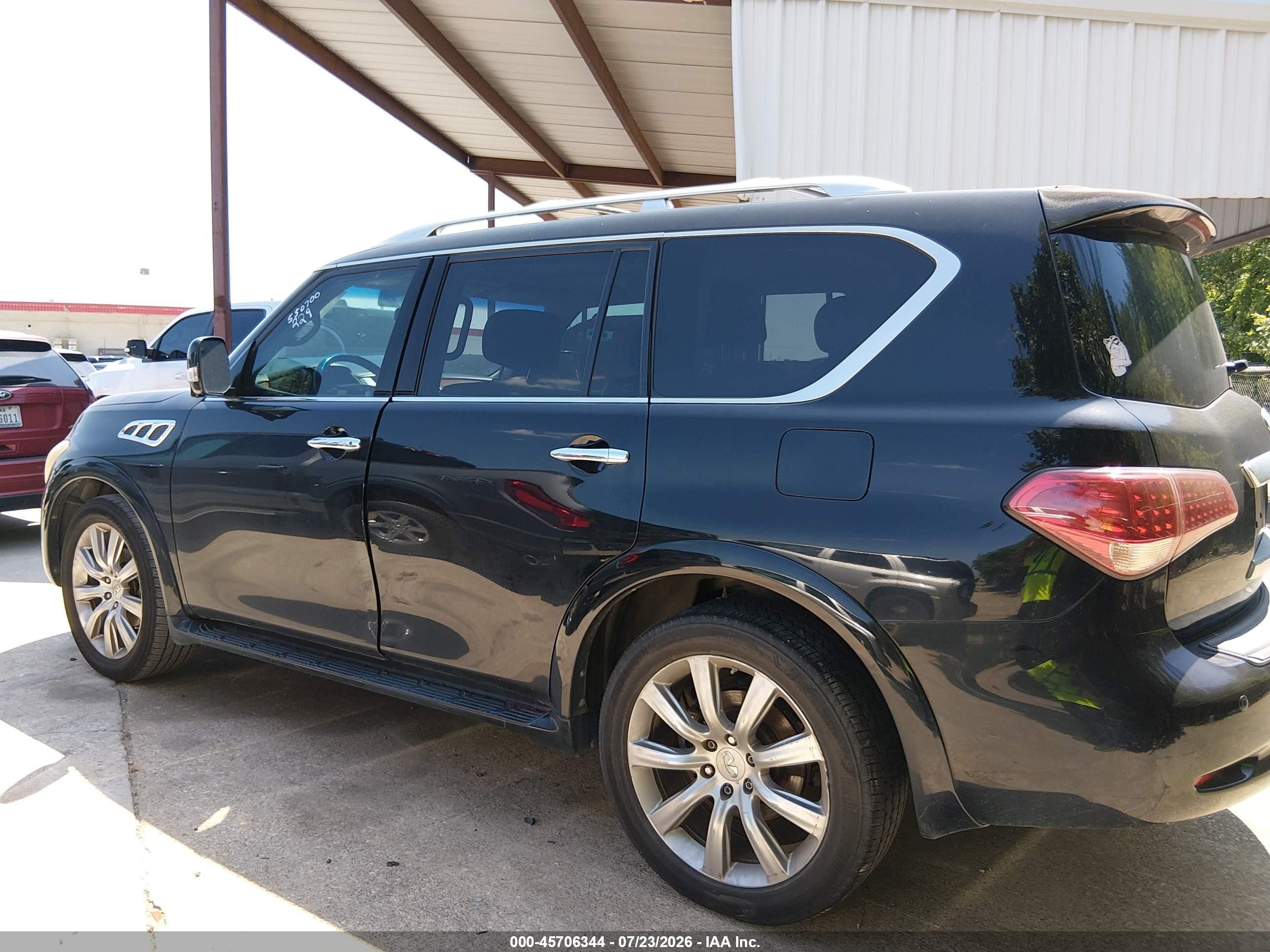 2013 Infiniti Qx56 Black vin: JN8AZ2NF2D9550700