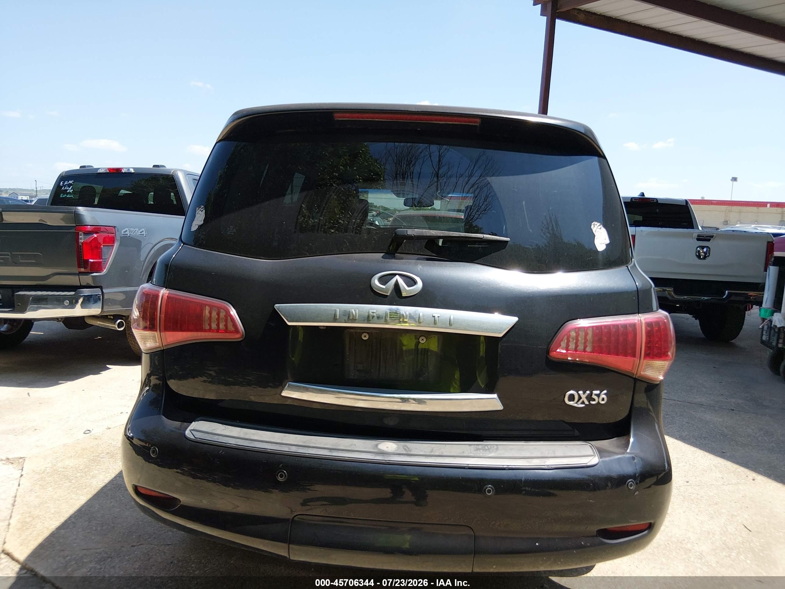 2013 Infiniti Qx56 Black vin: JN8AZ2NF2D9550700