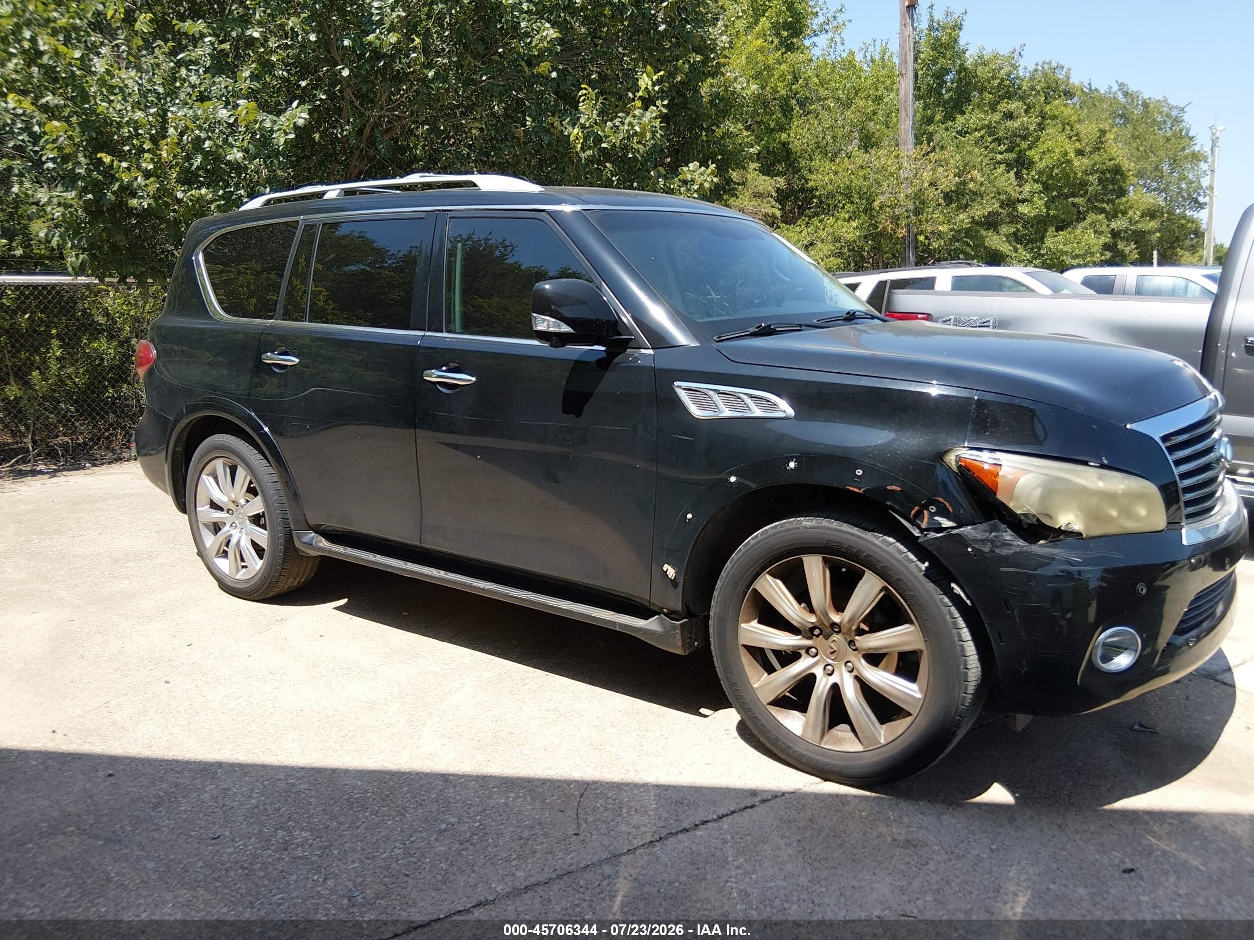 2013 Infiniti Qx56 Black vin: JN8AZ2NF2D9550700