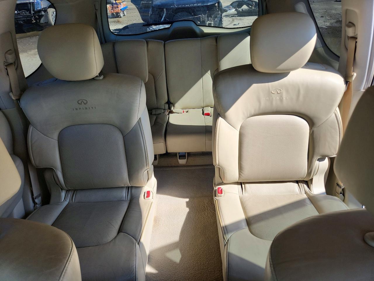 2014 Infiniti Qx80 Cream vin: JN8AZ2NF2E9551265