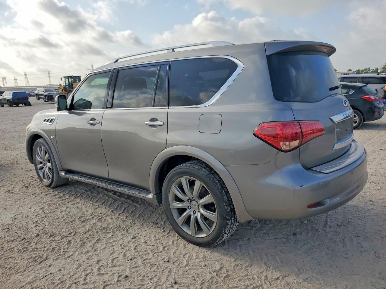 2014 Infiniti Qx80 Base Желто-коричневый vin: JN8AZ2NF2E9555106