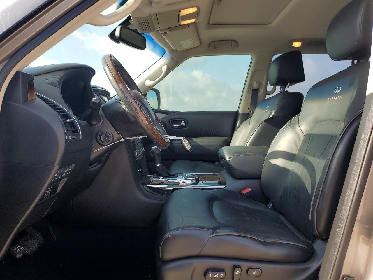 2014 Infiniti Qx80 Base Желто-коричневый vin: JN8AZ2NF2E9555106