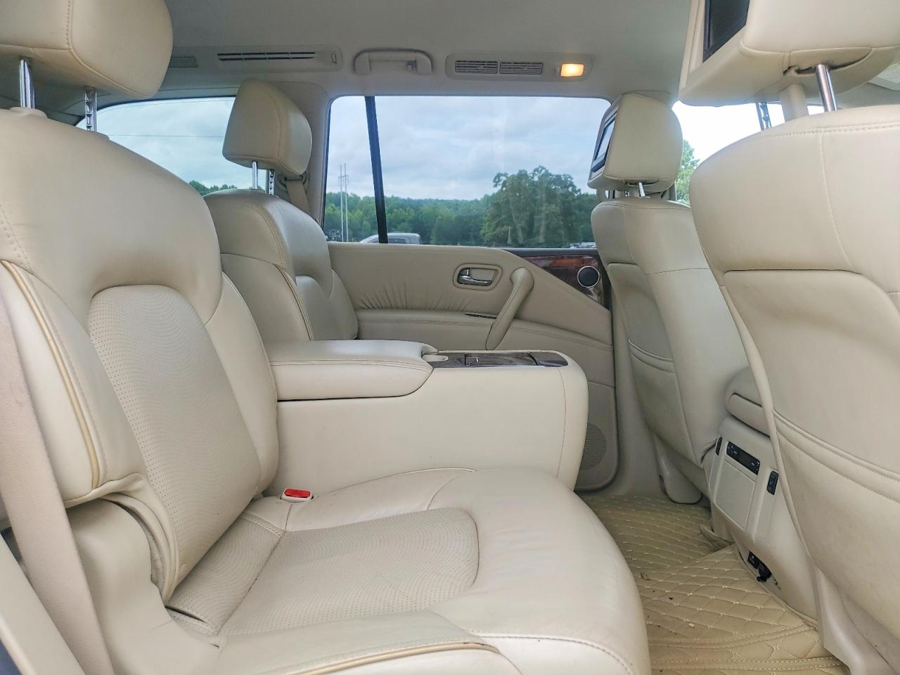 2015 Infiniti Qx80 Base White vin: JN8AZ2NF2F9573512