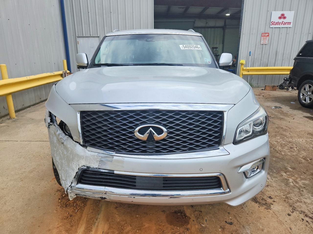 2017 Infiniti Qx80 Base Серебряный vin: JN8AZ2NF2H9646980
