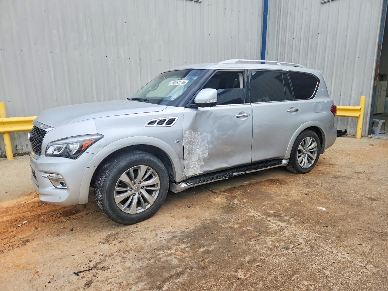 2017 Infiniti Qx80 Base Серебряный vin: JN8AZ2NF2H9646980