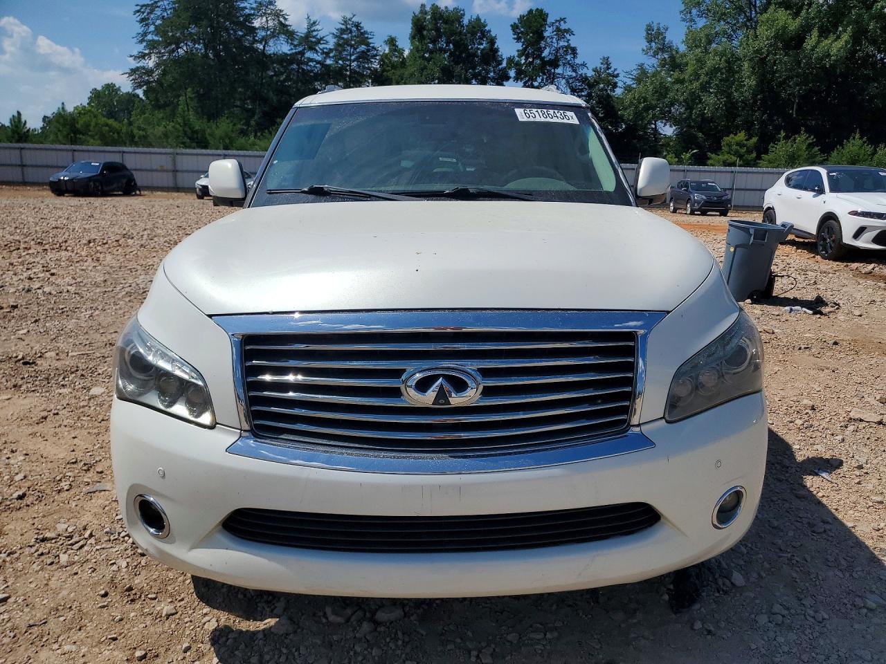 2011 Infiniti Qx56 Base White vin: JN8AZ2NF3B9500515