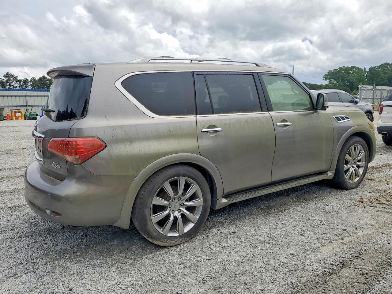 2011 Infiniti Qx56 Base Gray vin: JN8AZ2NF3B9502717