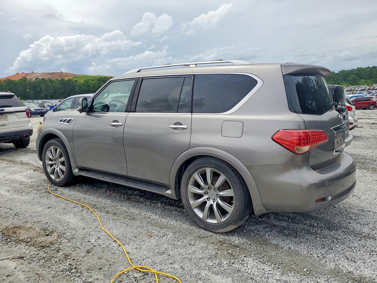 2011 Infiniti Qx56 Base Gray vin: JN8AZ2NF3B9502717