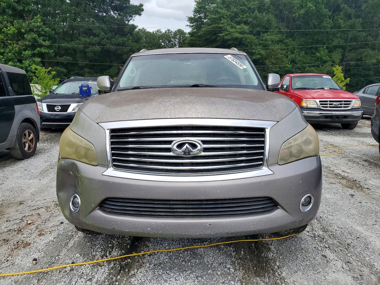 2011 Infiniti Qx56 Base Gray vin: JN8AZ2NF3B9502717
