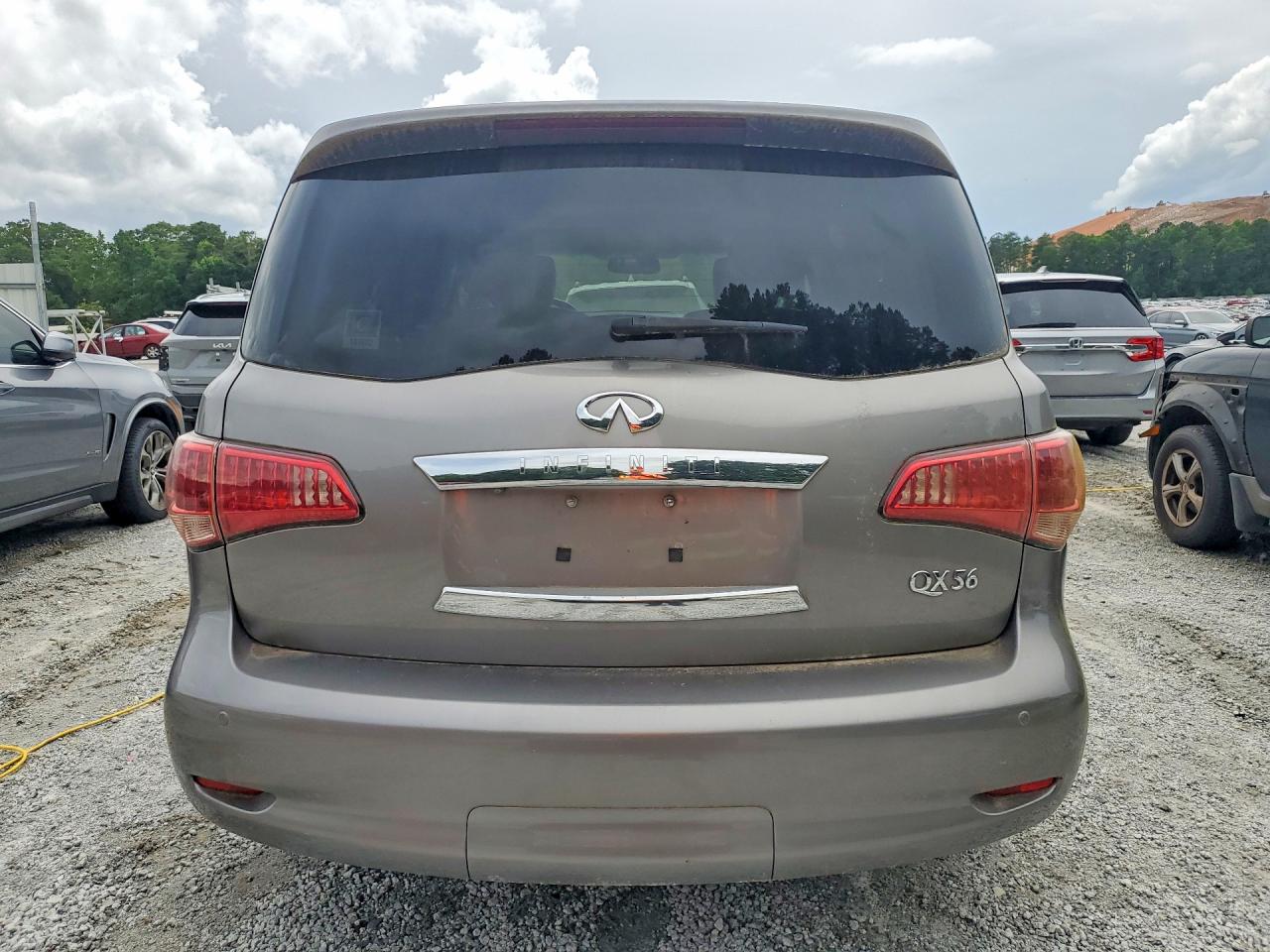 2011 Infiniti Qx56 Base Gray vin: JN8AZ2NF3B9502717
