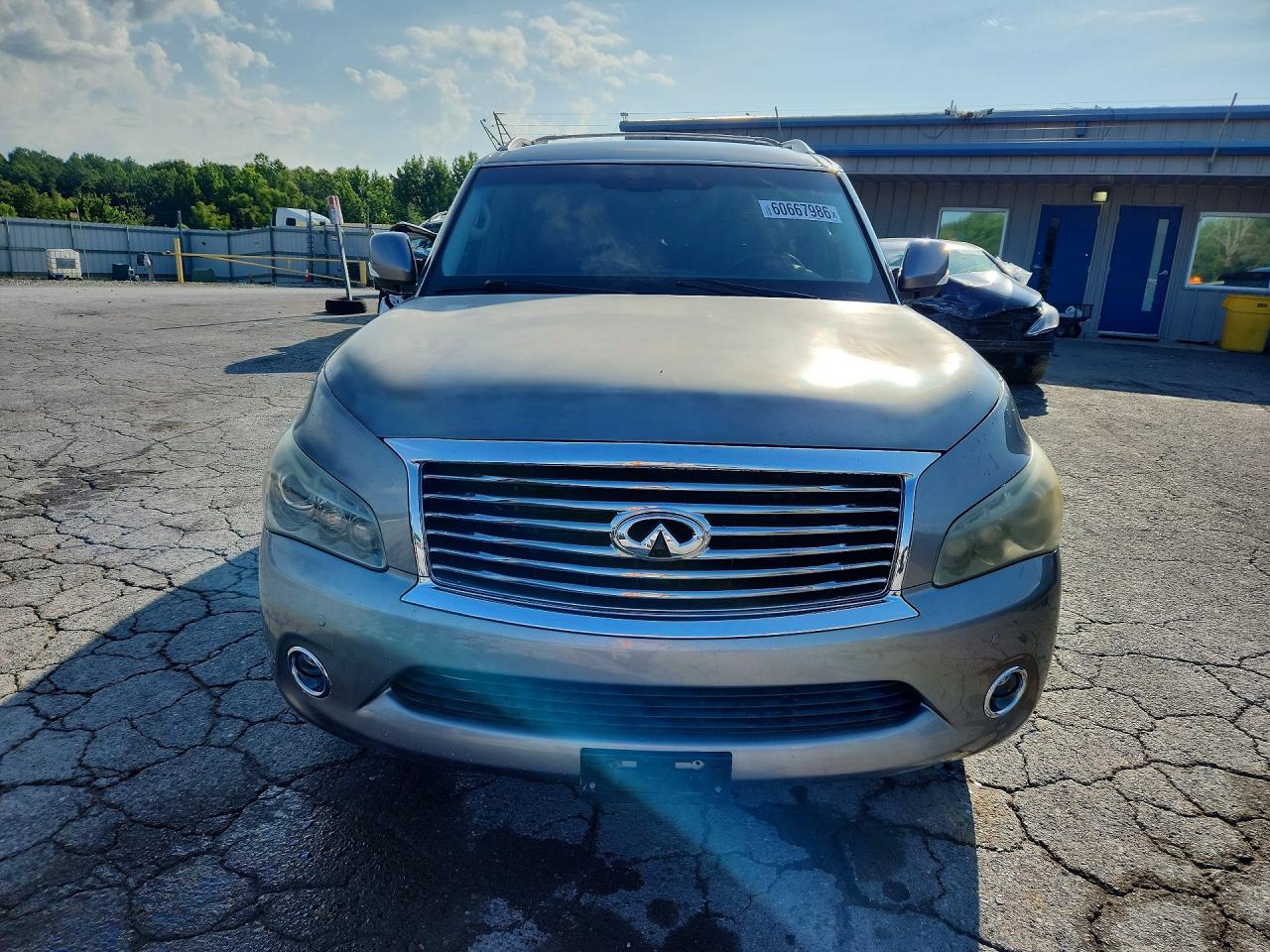 2011 Infiniti Qx56 Base Silver vin: JN8AZ2NF3B9504239