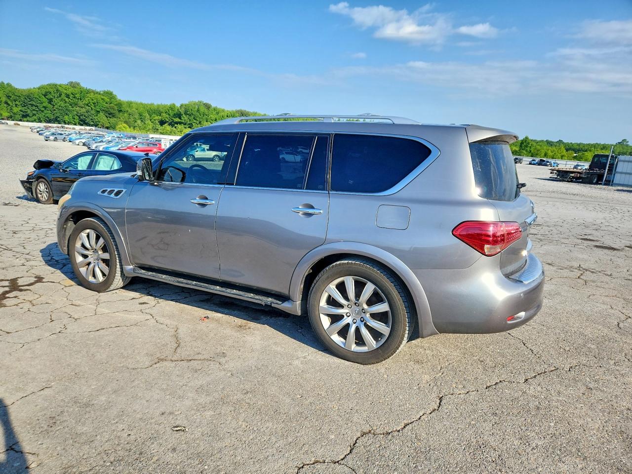 2011 Infiniti Qx56 Base Silver vin: JN8AZ2NF3B9504239