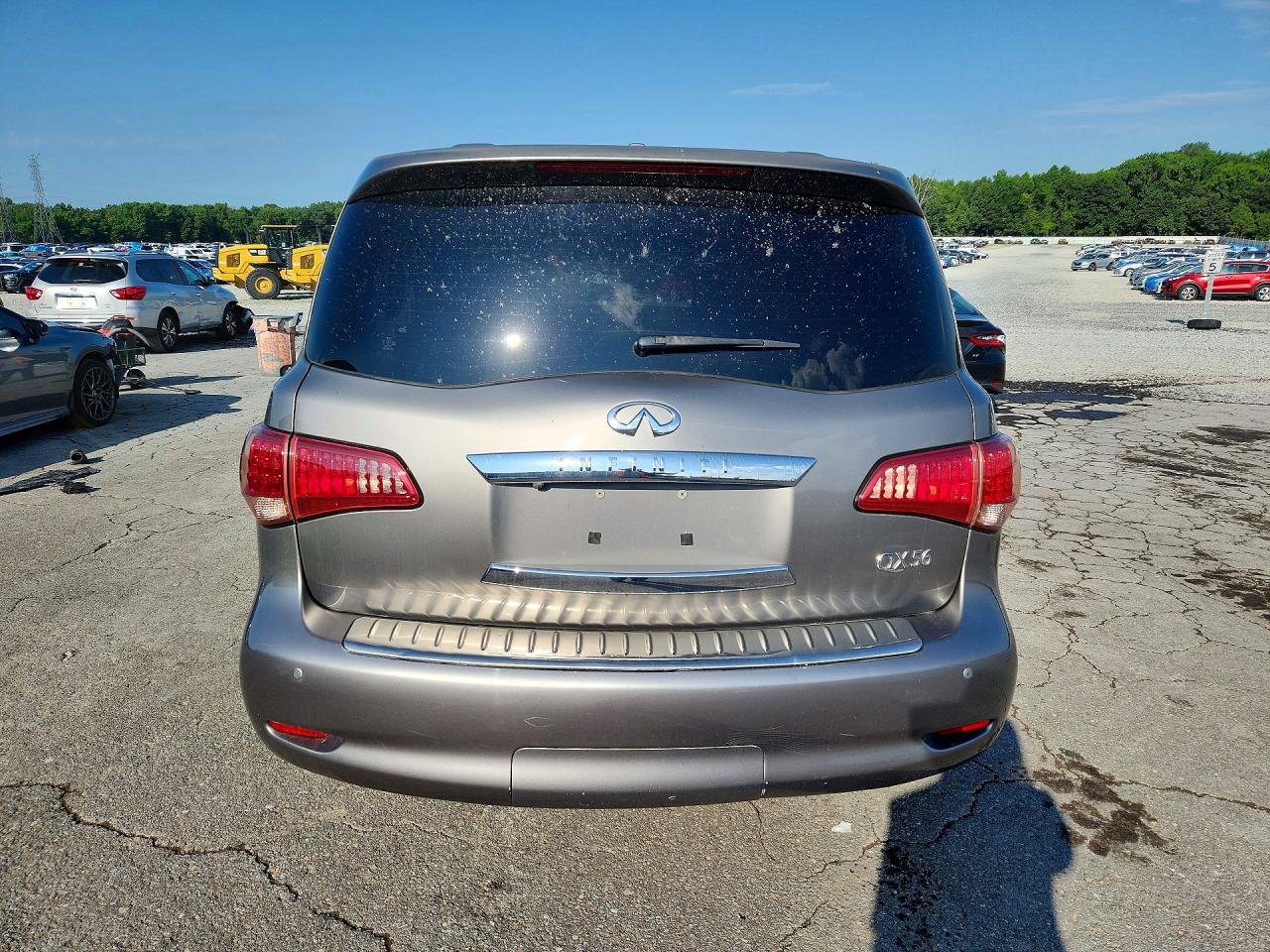 2011 Infiniti Qx56 Base Silver vin: JN8AZ2NF3B9504239