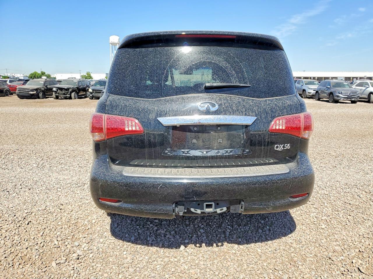 2012 Infiniti Qx56 Base Черный vin: JN8AZ2NF3C9516022