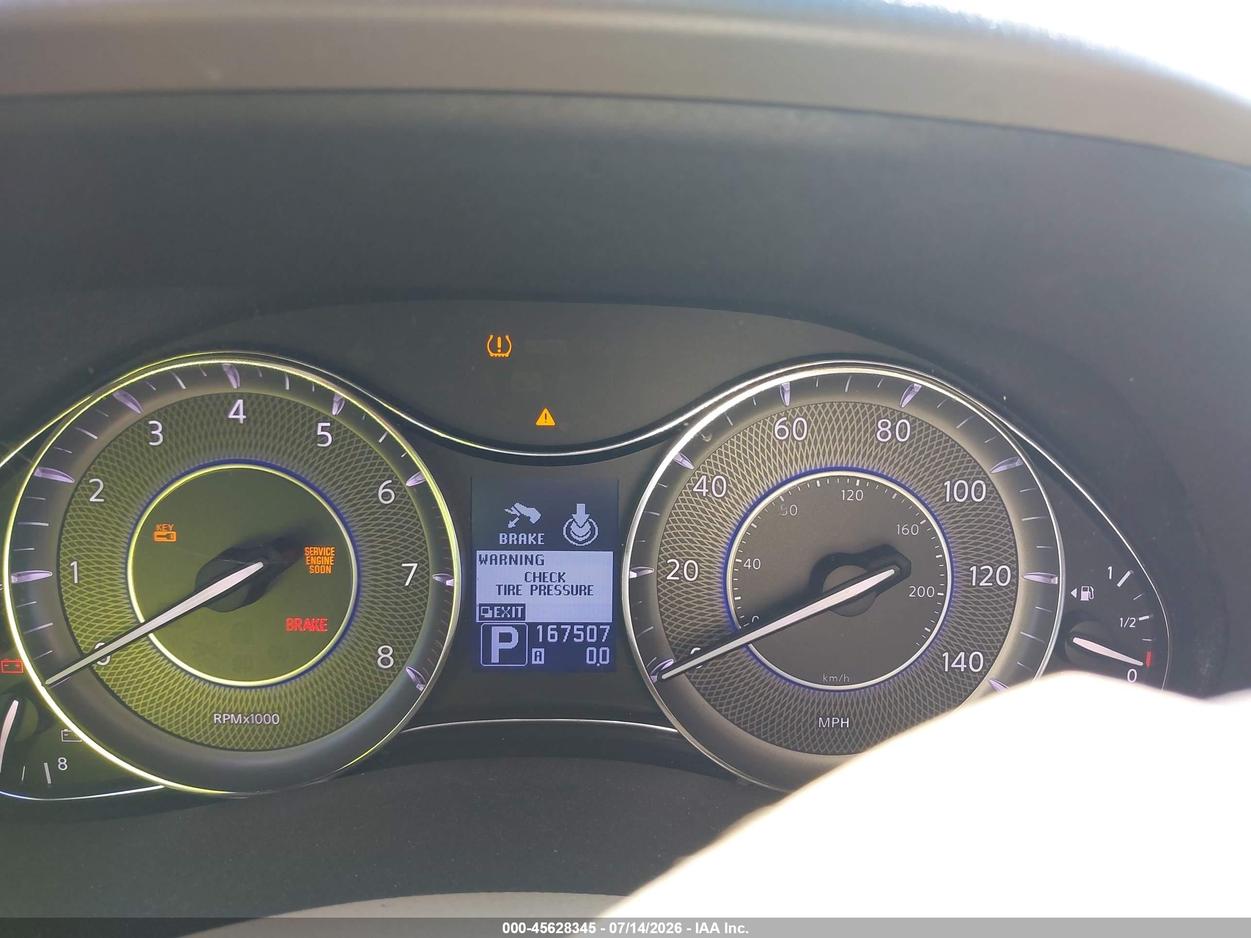 2012 Infiniti Qx56   White vin: JN8AZ2NF3C9517476