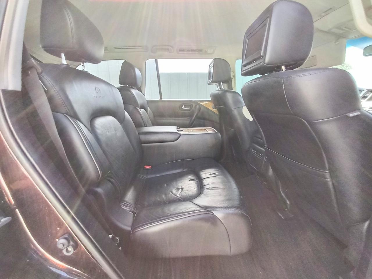 2014 Infiniti Qx80 Base Maroon vin: JN8AZ2NF3E9552733