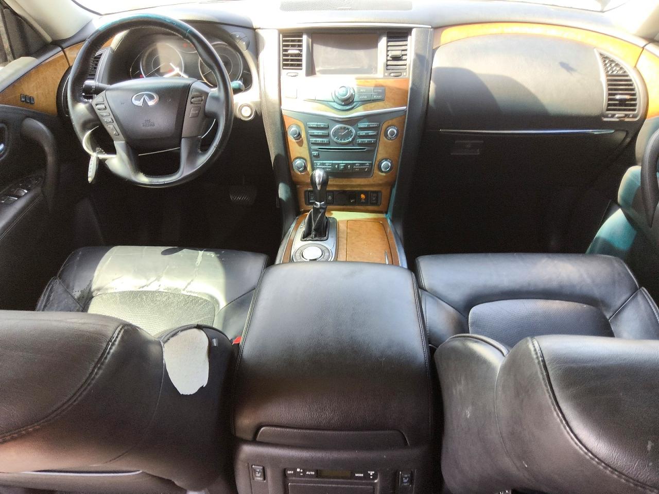 2014 Infiniti Qx80 Base Maroon vin: JN8AZ2NF3E9552733