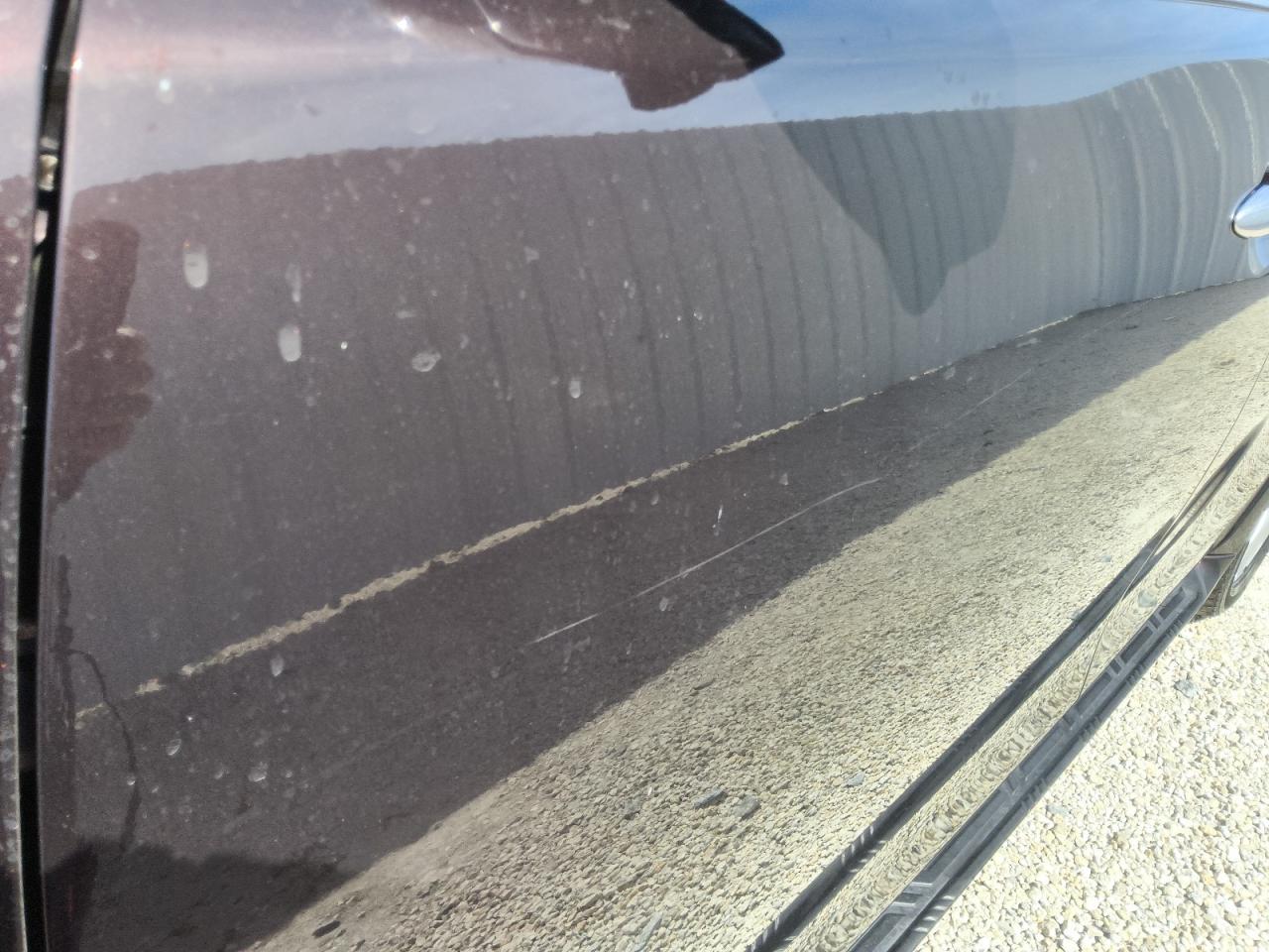 2014 Infiniti Qx80 Base Maroon vin: JN8AZ2NF3E9552733 Damage: Left Front Door, Multiple Scratches Heavy, 5