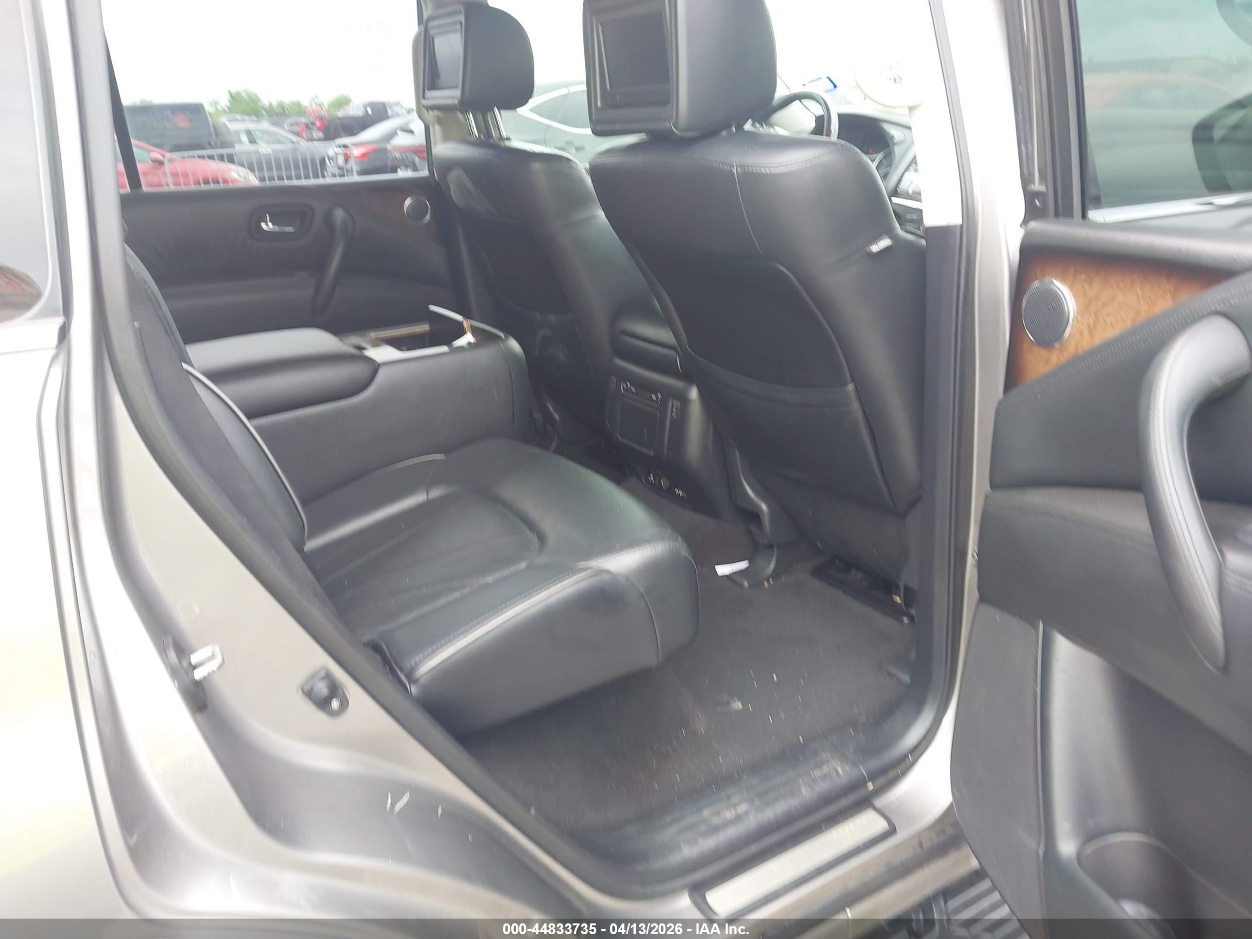 2014 Infiniti Qx80   Gray vin: JN8AZ2NF3E9552991