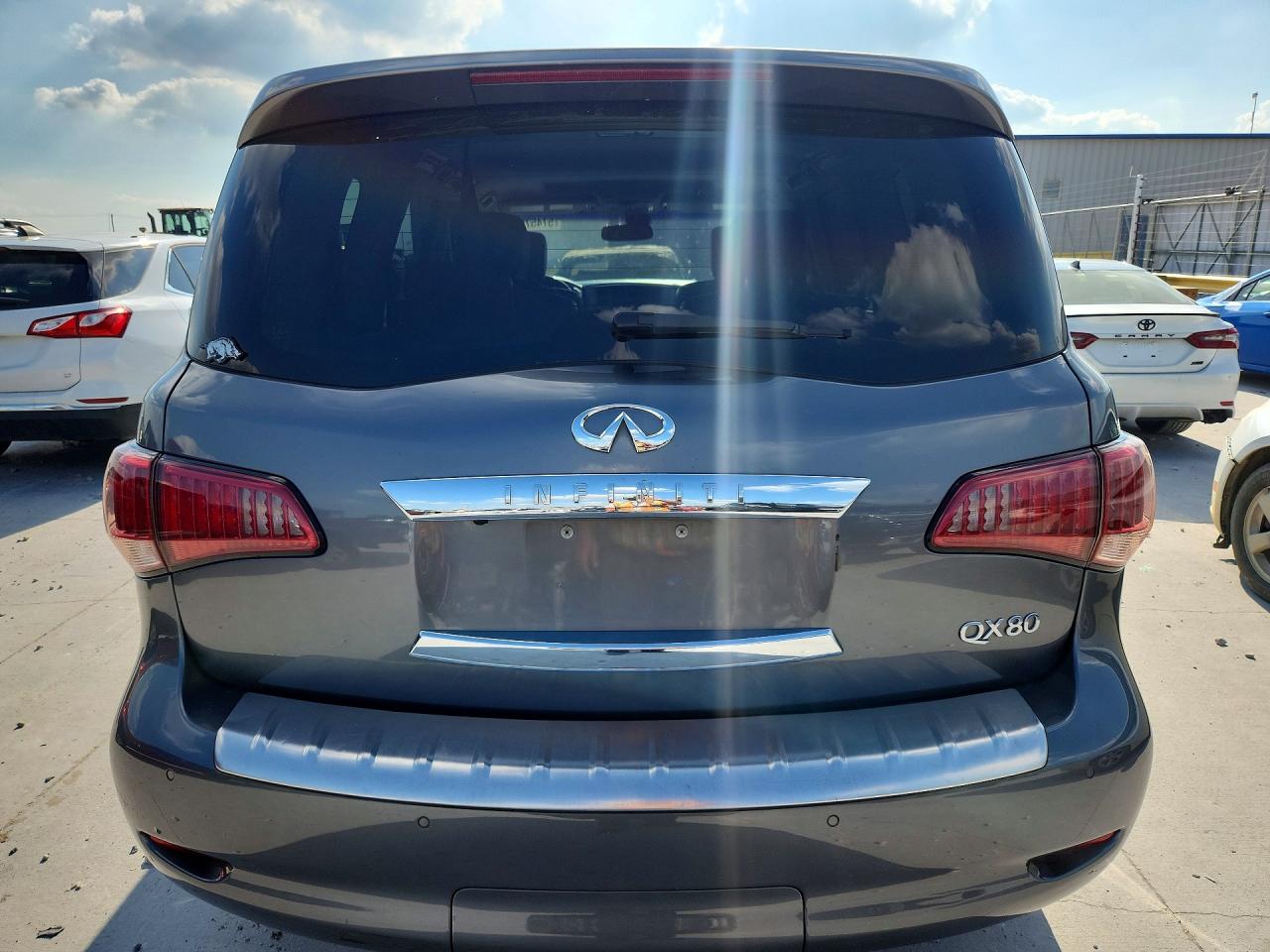 2015 Infiniti Qx80 Base Gray vin: JN8AZ2NF3F9571929