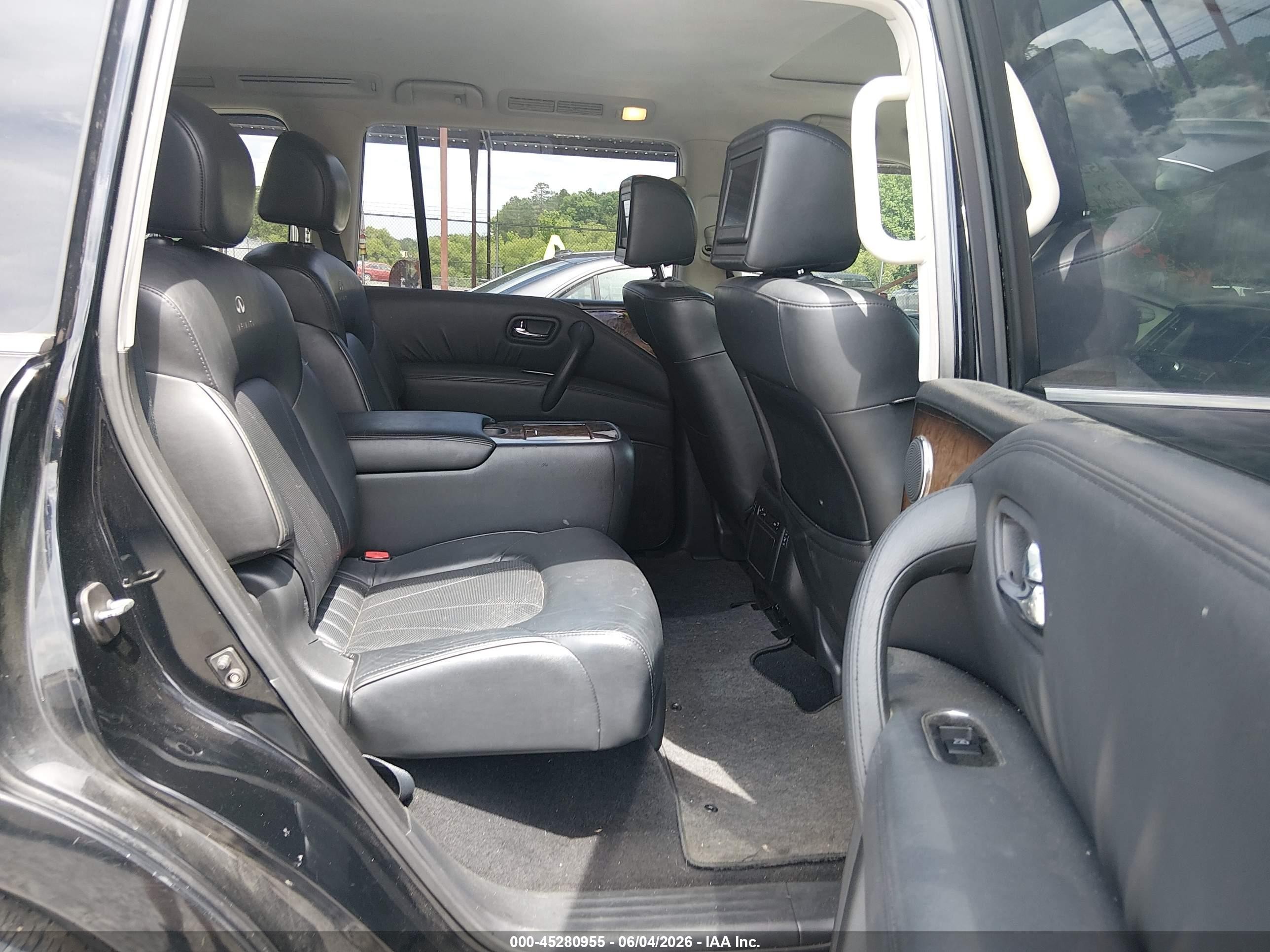 2012 Infiniti Qx56   Black vin: JN8AZ2NF4C9515719