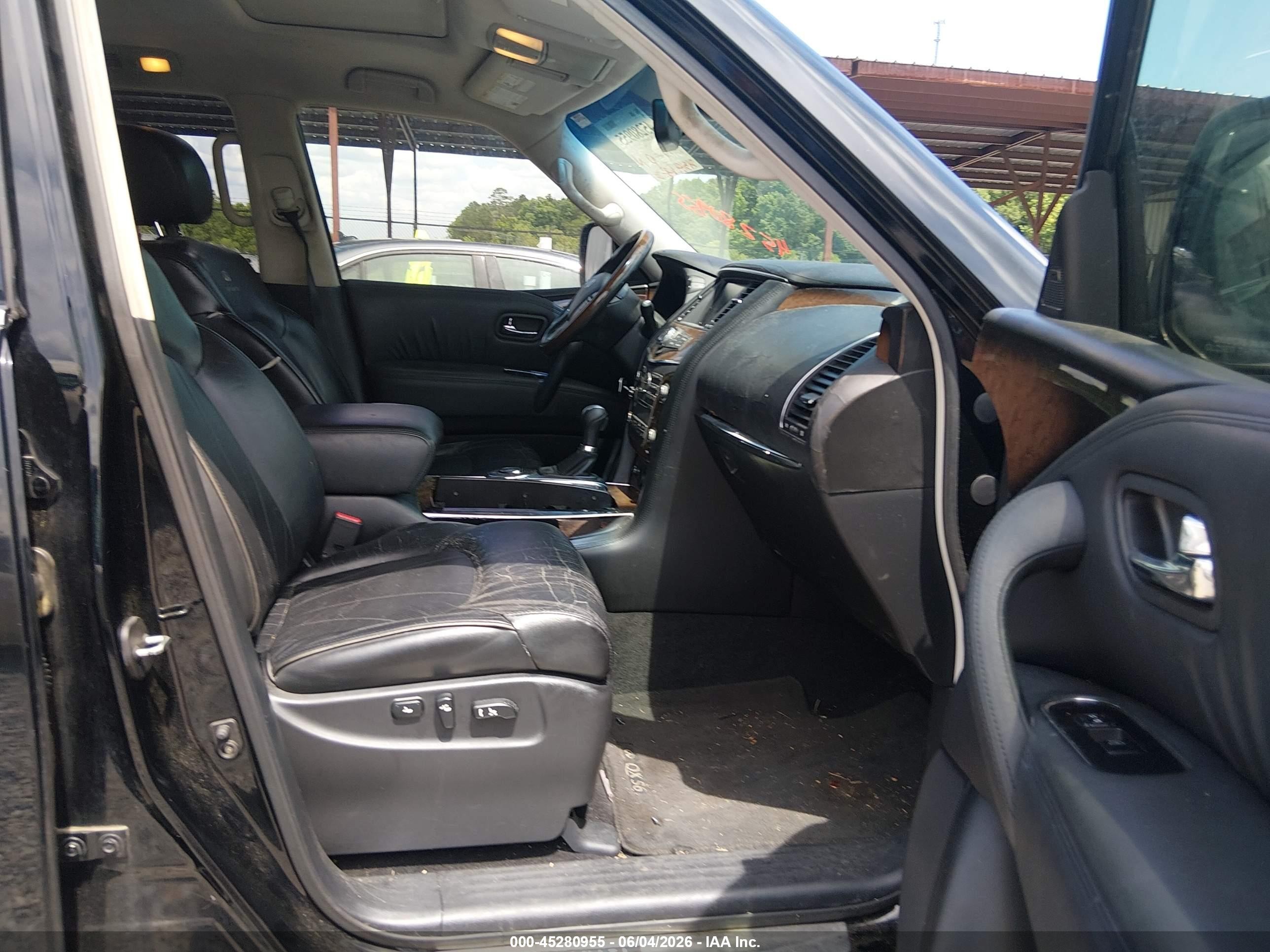 2012 Infiniti Qx56   Black vin: JN8AZ2NF4C9515719