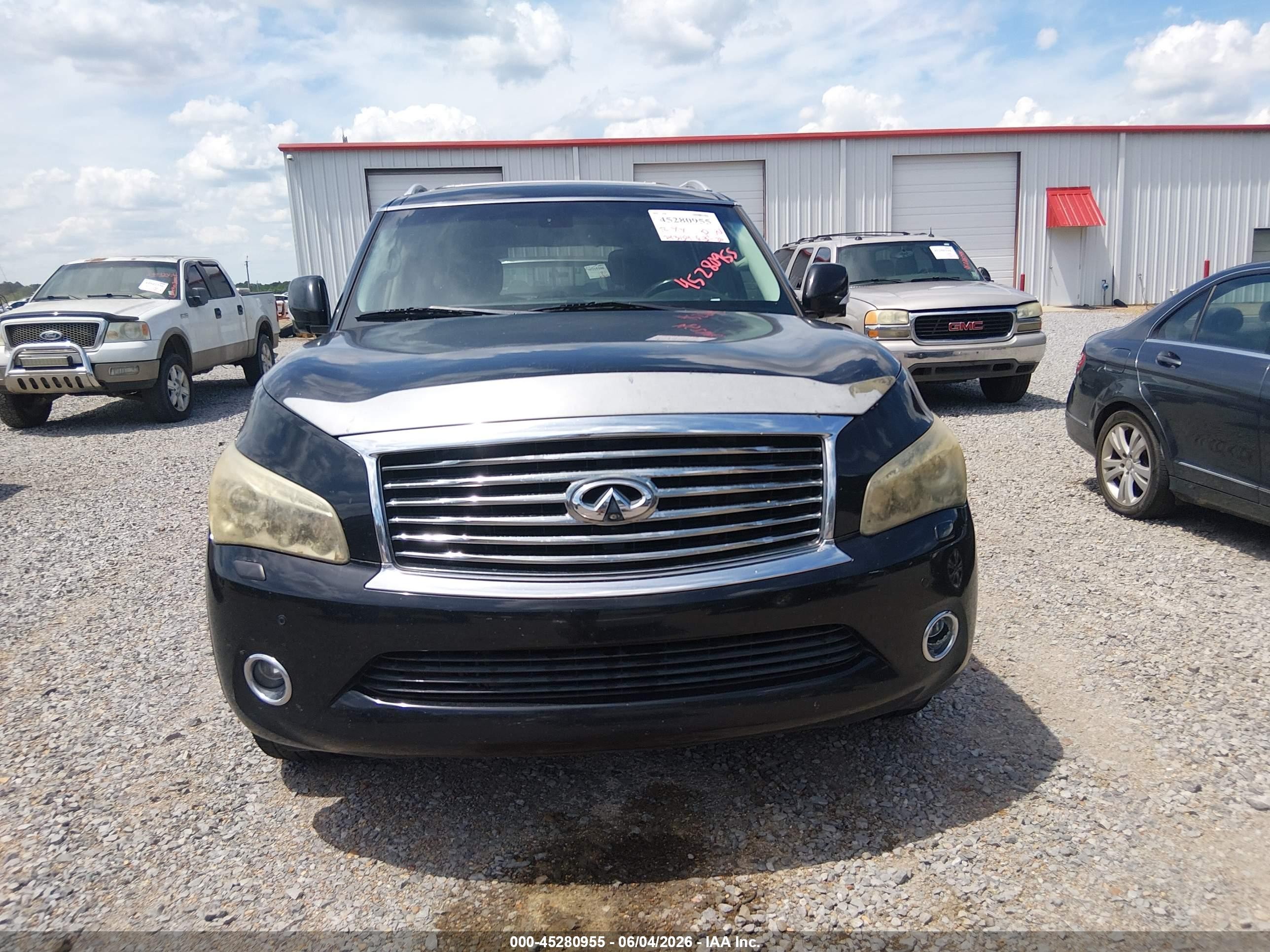 2012 Infiniti Qx56   Black vin: JN8AZ2NF4C9515719