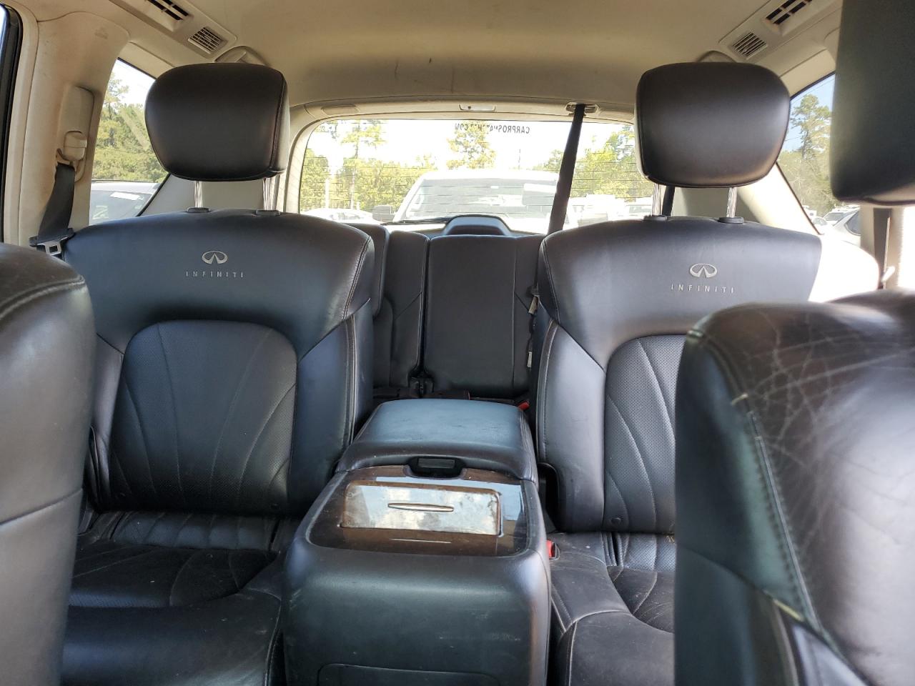 2012 Infiniti Qx56 Black vin: JN8AZ2NF4C9515963
