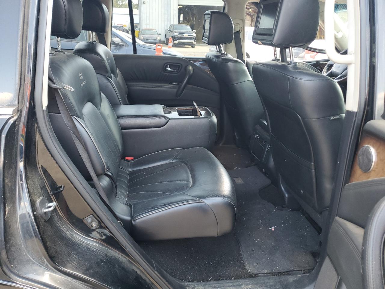 2012 Infiniti Qx56 Black vin: JN8AZ2NF4C9515963