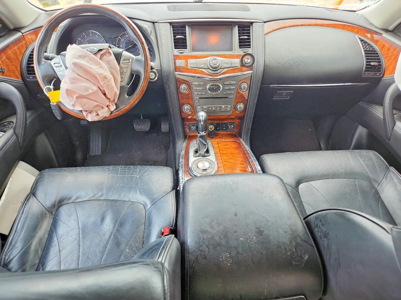 2015 Infiniti Qx80 Base Серебряный vin: JN8AZ2NF4F9571289