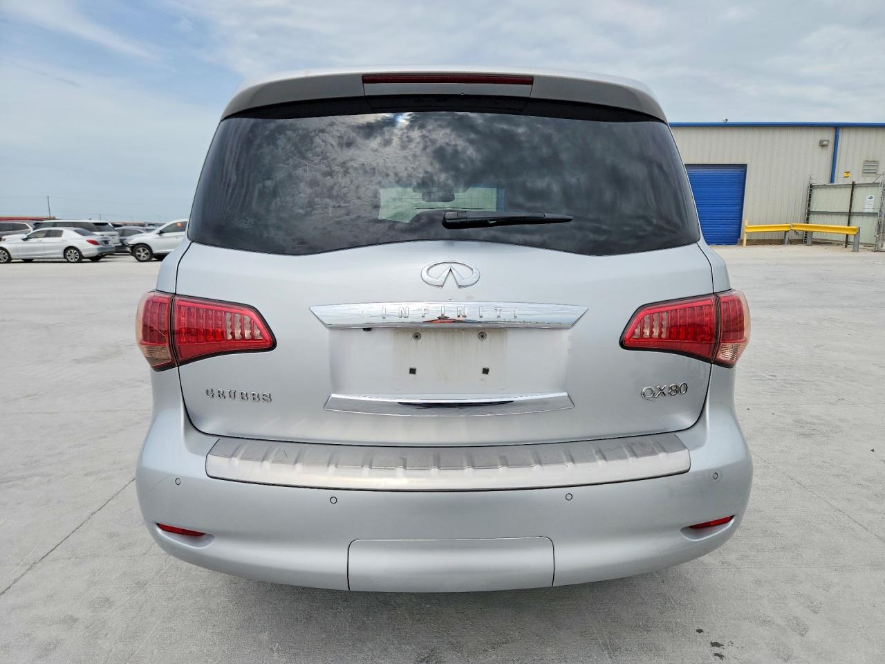 2015 Infiniti Qx80 Base Silver vin: JN8AZ2NF4F9573348