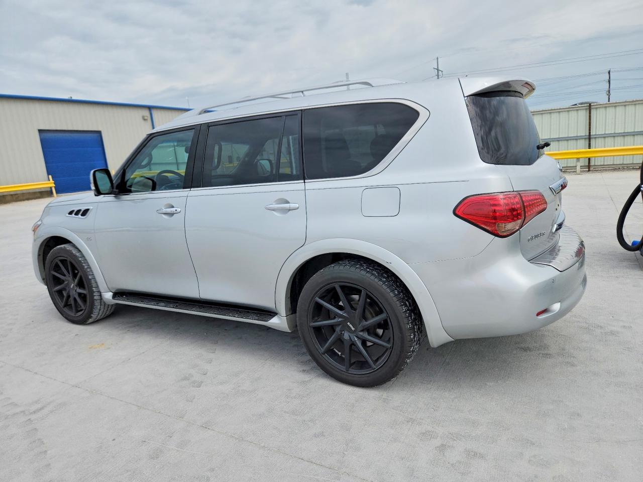2015 Infiniti Qx80 Base Silver vin: JN8AZ2NF4F9573348