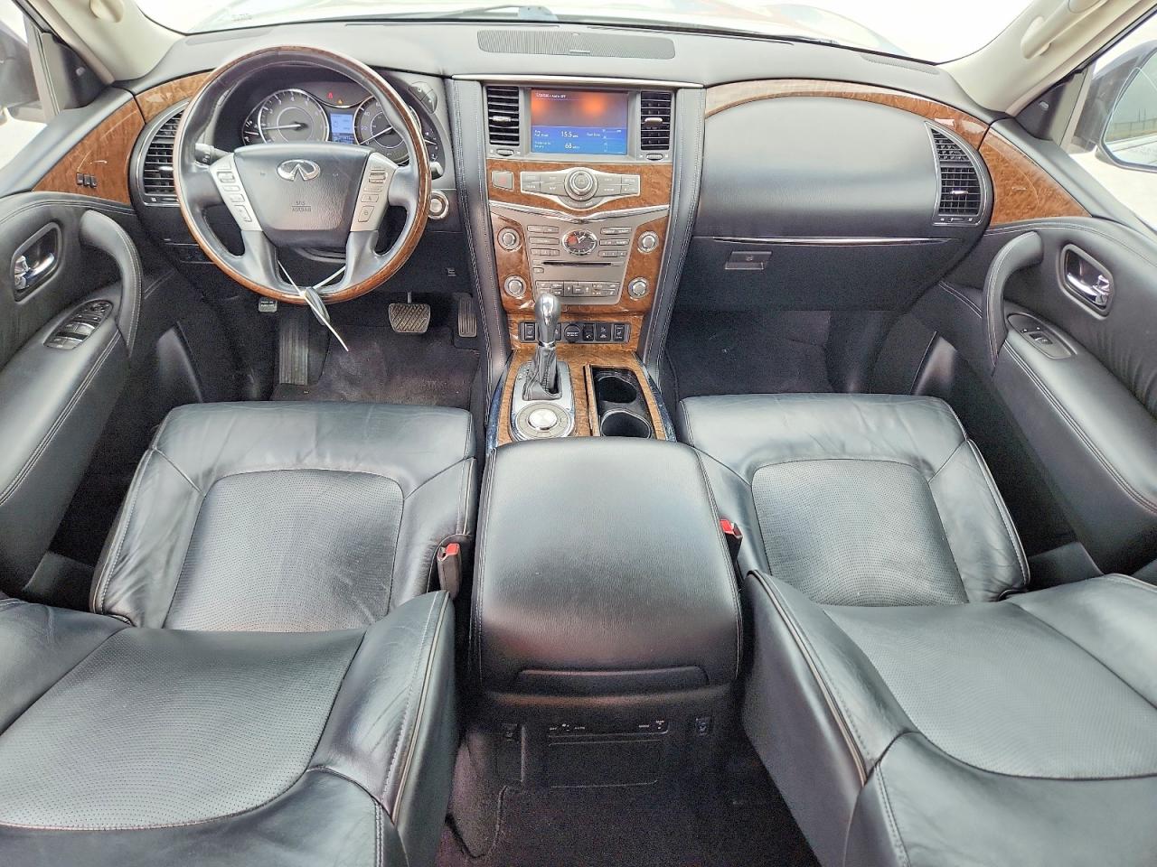 2015 Infiniti Qx80 Base Silver vin: JN8AZ2NF4F9573348