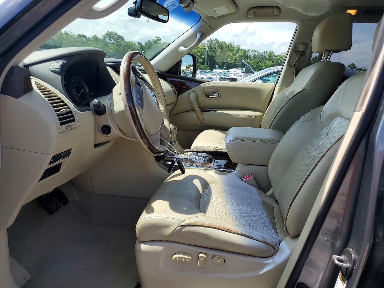 2015 Infiniti Qx80 Base Серый vin: JN8AZ2NF4F9573804