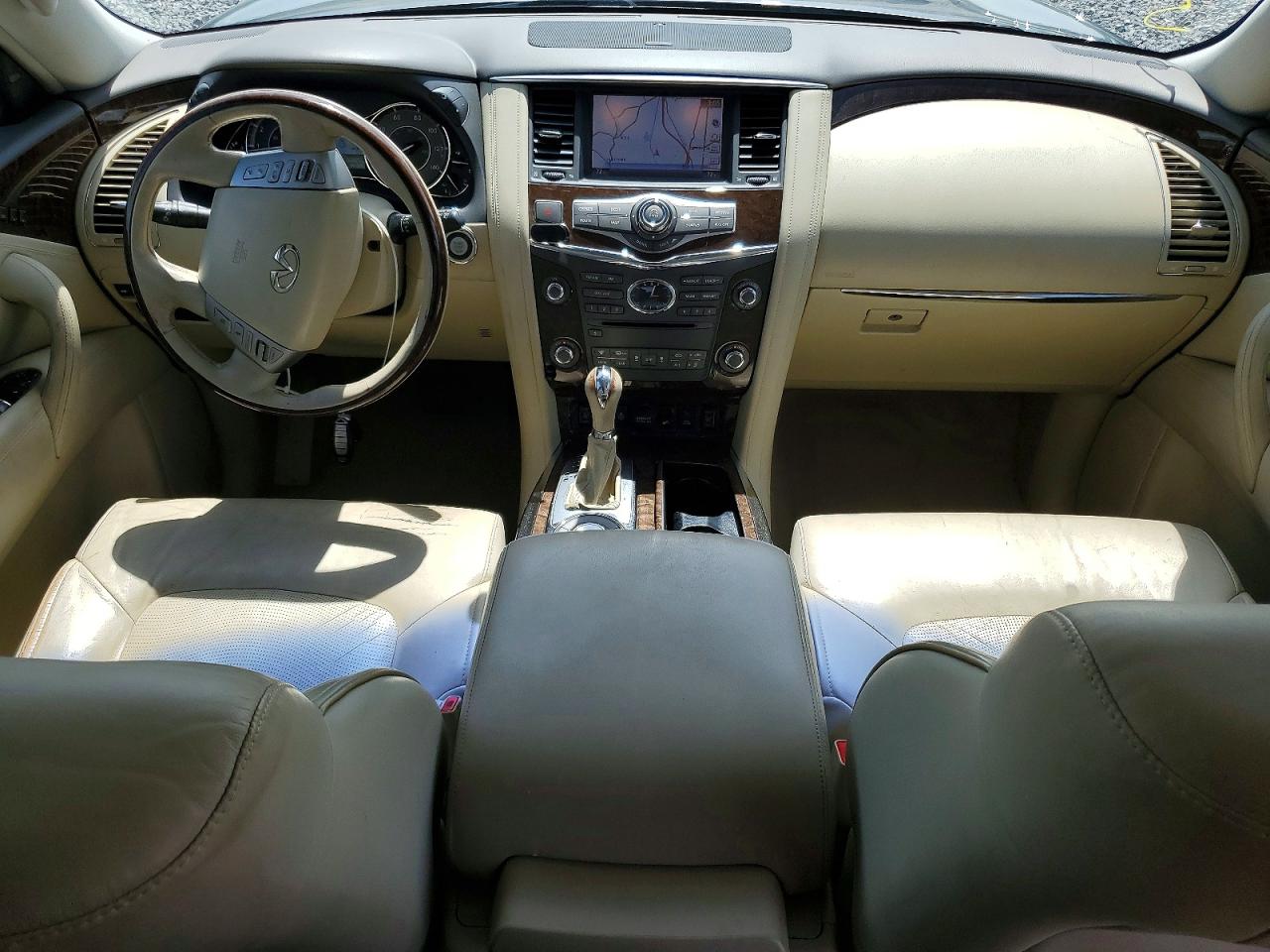 2015 Infiniti Qx80 Base Серый vin: JN8AZ2NF4F9573804