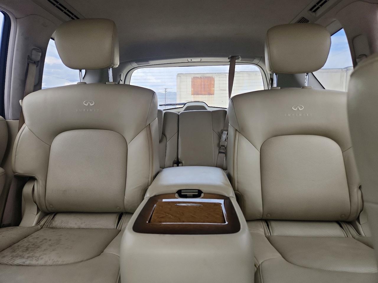 2011 Infiniti Qx56 Base White vin: JN8AZ2NF5B9503951