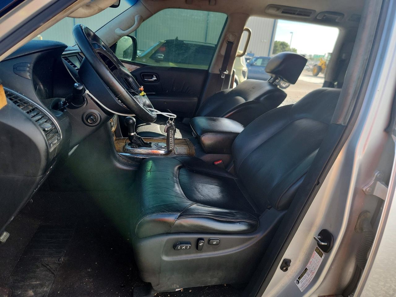 2012 Infiniti Qx56 Base Silver vin: JN8AZ2NF5C9516605
