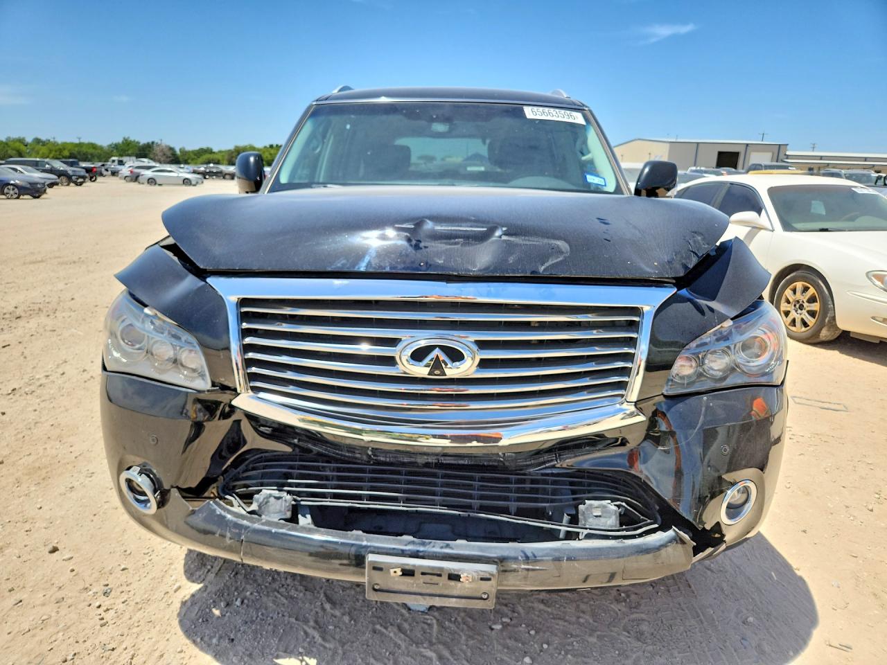 2012 Infiniti Qx56 Base Черный vin: JN8AZ2NF5C9518824
