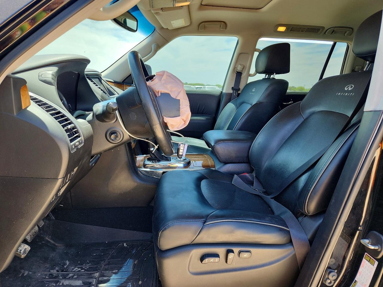 2012 Infiniti Qx56 Base Черный vin: JN8AZ2NF5C9518824