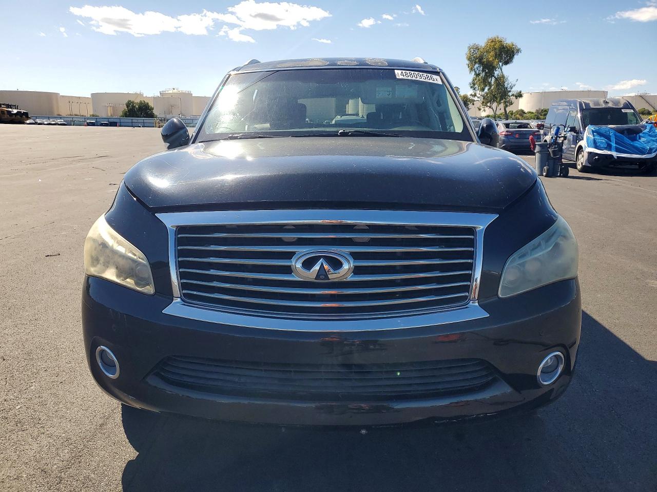 2012 Infiniti Qx56 Base Black vin: JN8AZ2NF5C9519715