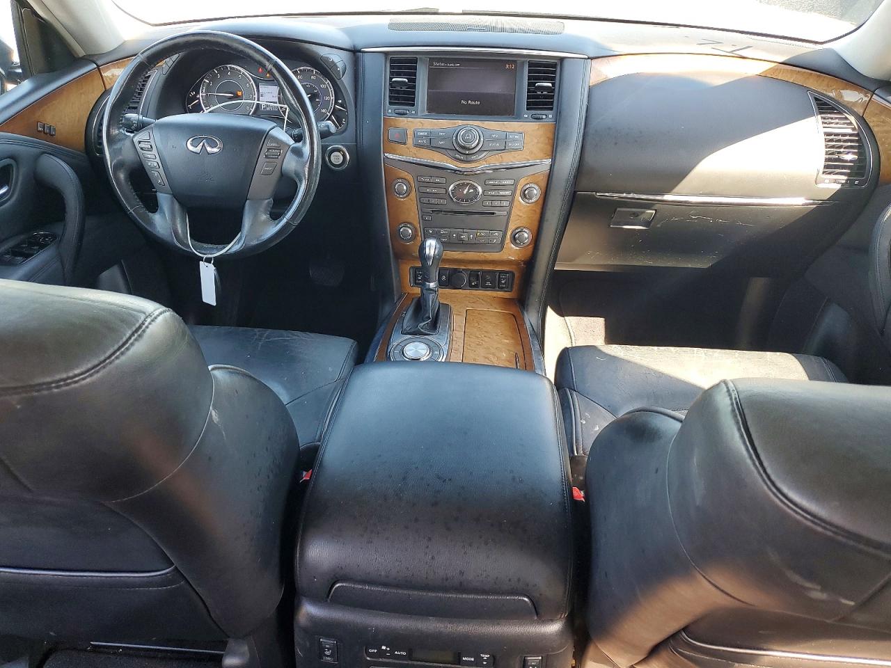 2012 Infiniti Qx56 Base Black vin: JN8AZ2NF5C9519715