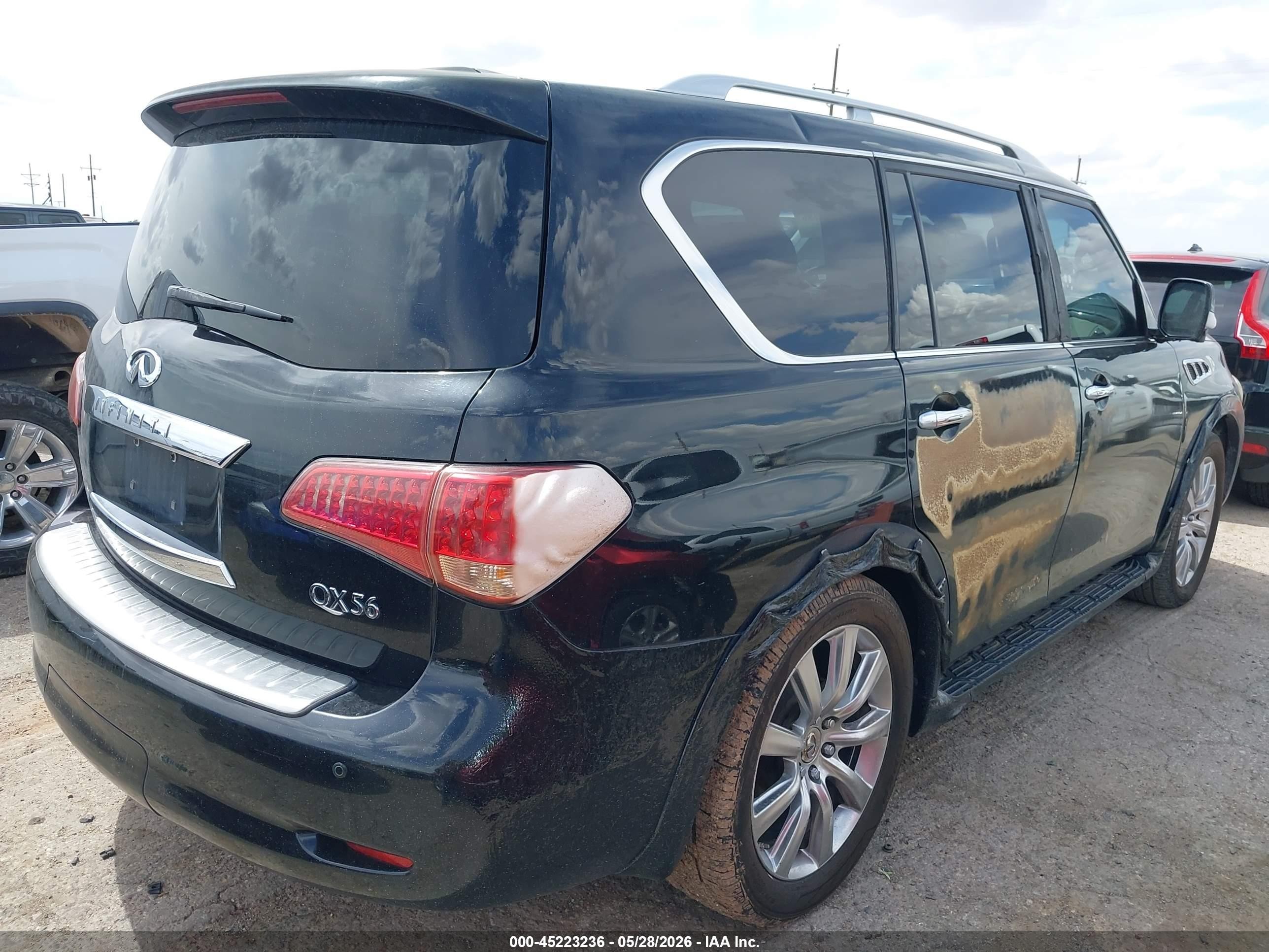 2013 Infiniti Qx56   Black vin: JN8AZ2NF5D9530053