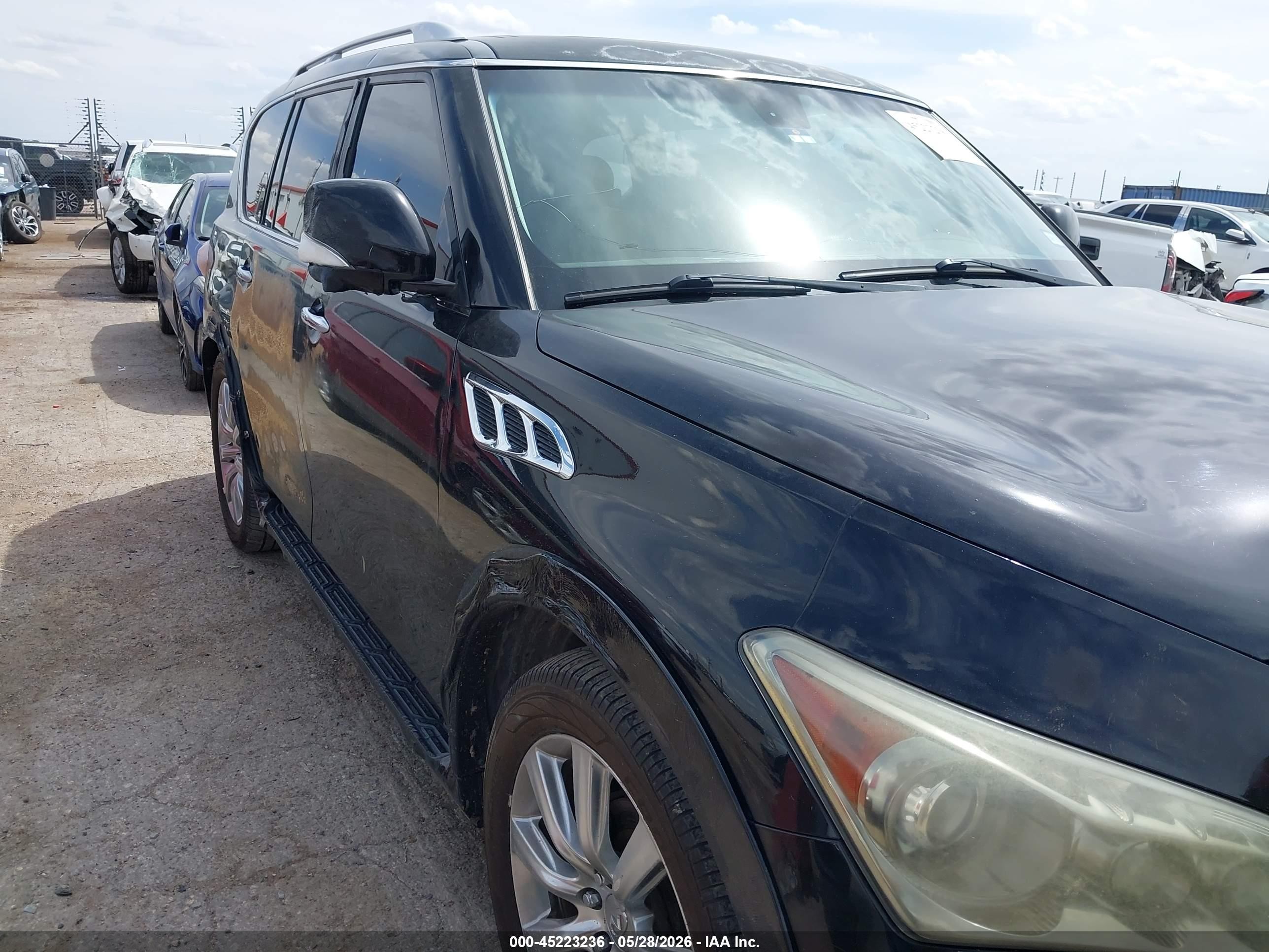 2013 Infiniti Qx56   Black vin: JN8AZ2NF5D9530053