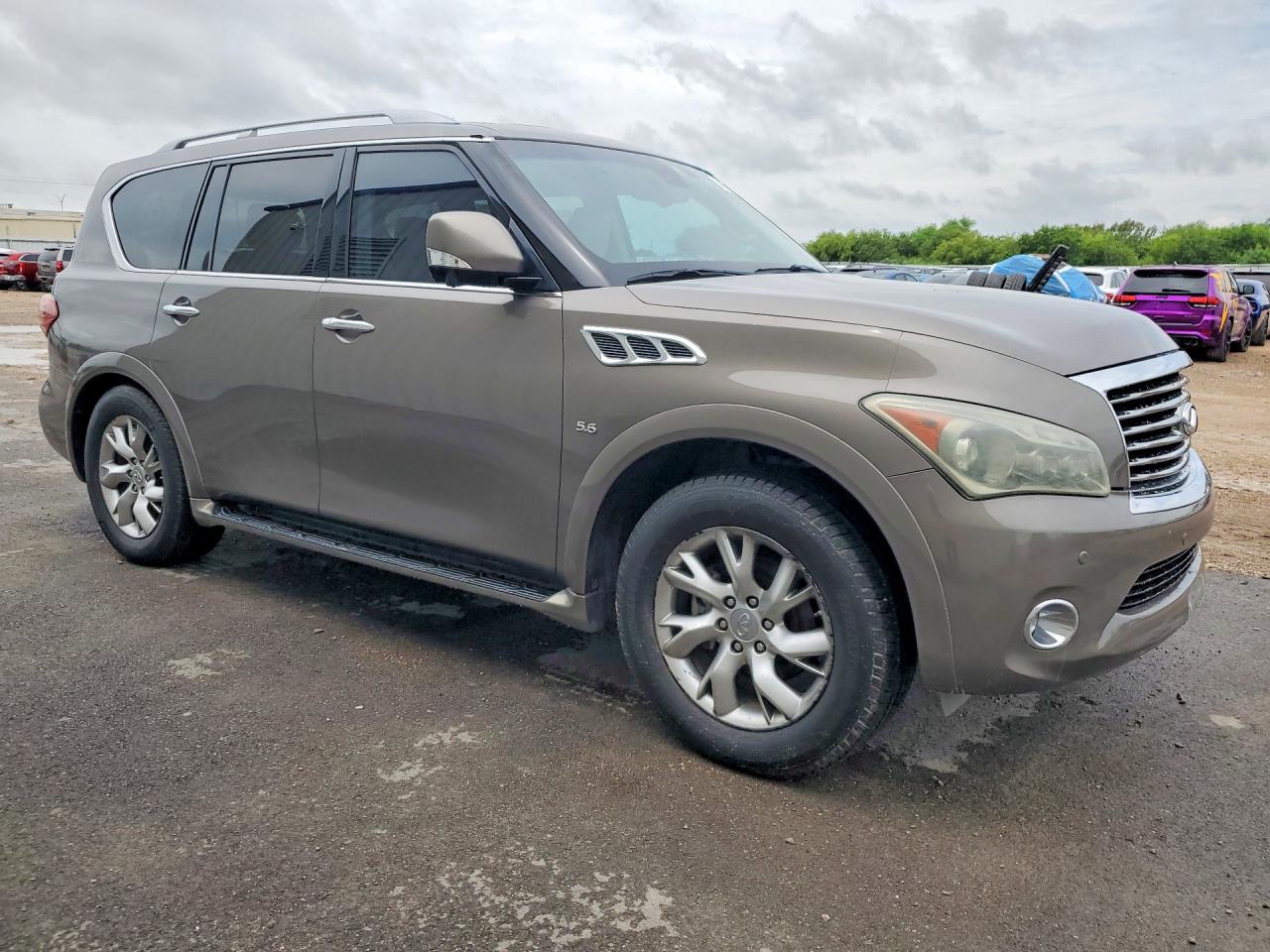 2014 Mcre Qx80 Gray vin: JN8AZ2NF5E9552054