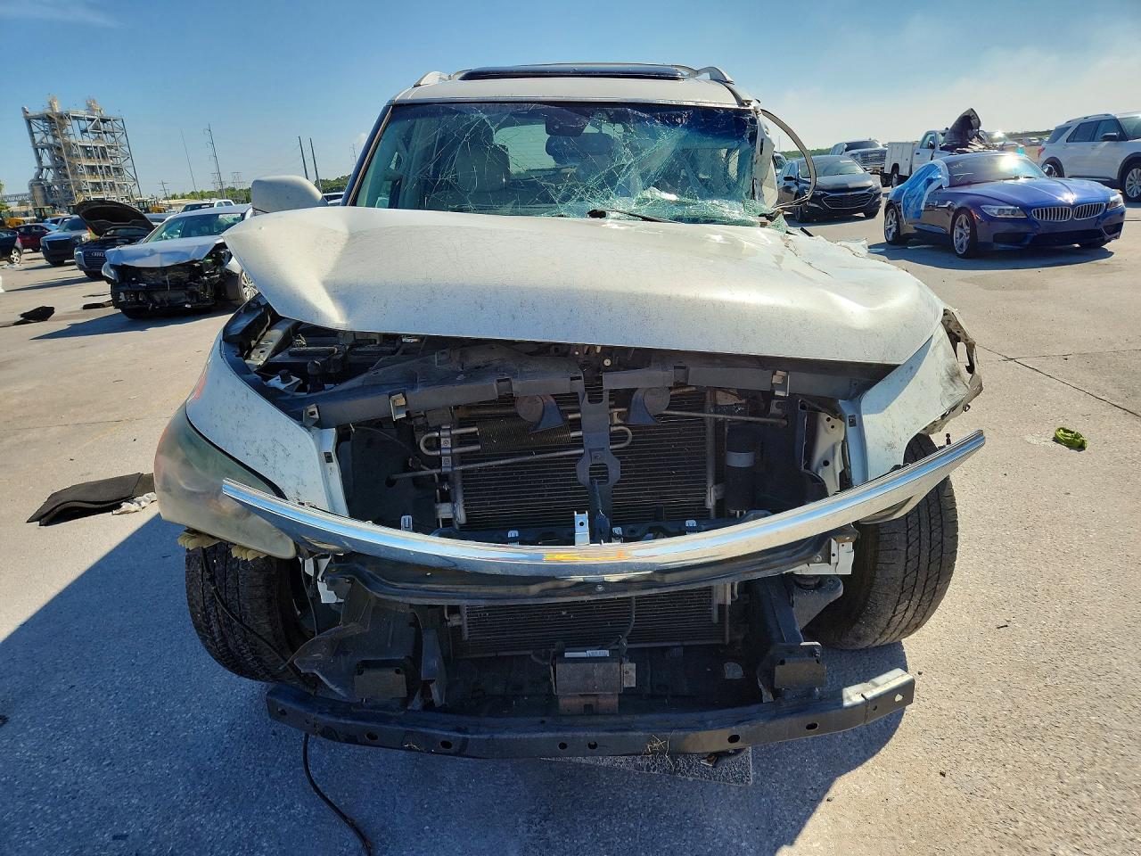 2014 Infiniti Qx80 Base White vin: JN8AZ2NF5E9556038