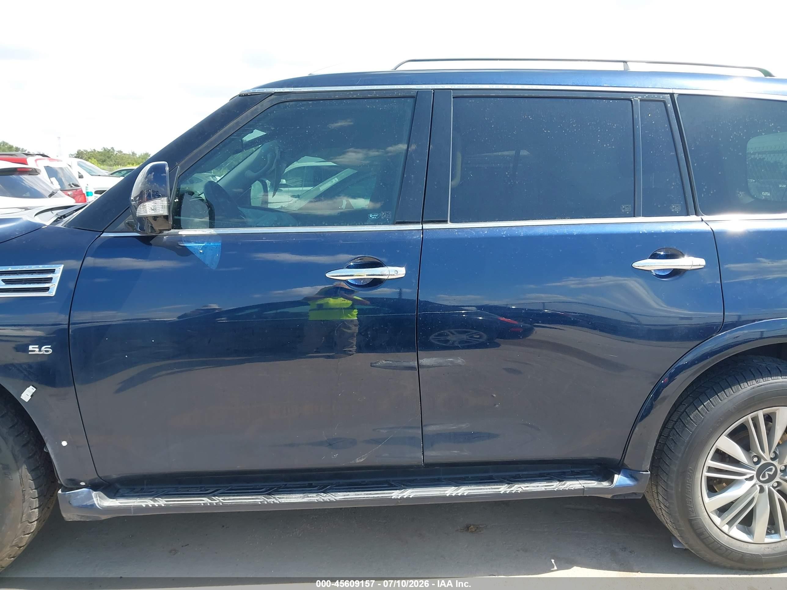 2018 Infiniti Qx80   Blue vin: JN8AZ2NF5J9662869