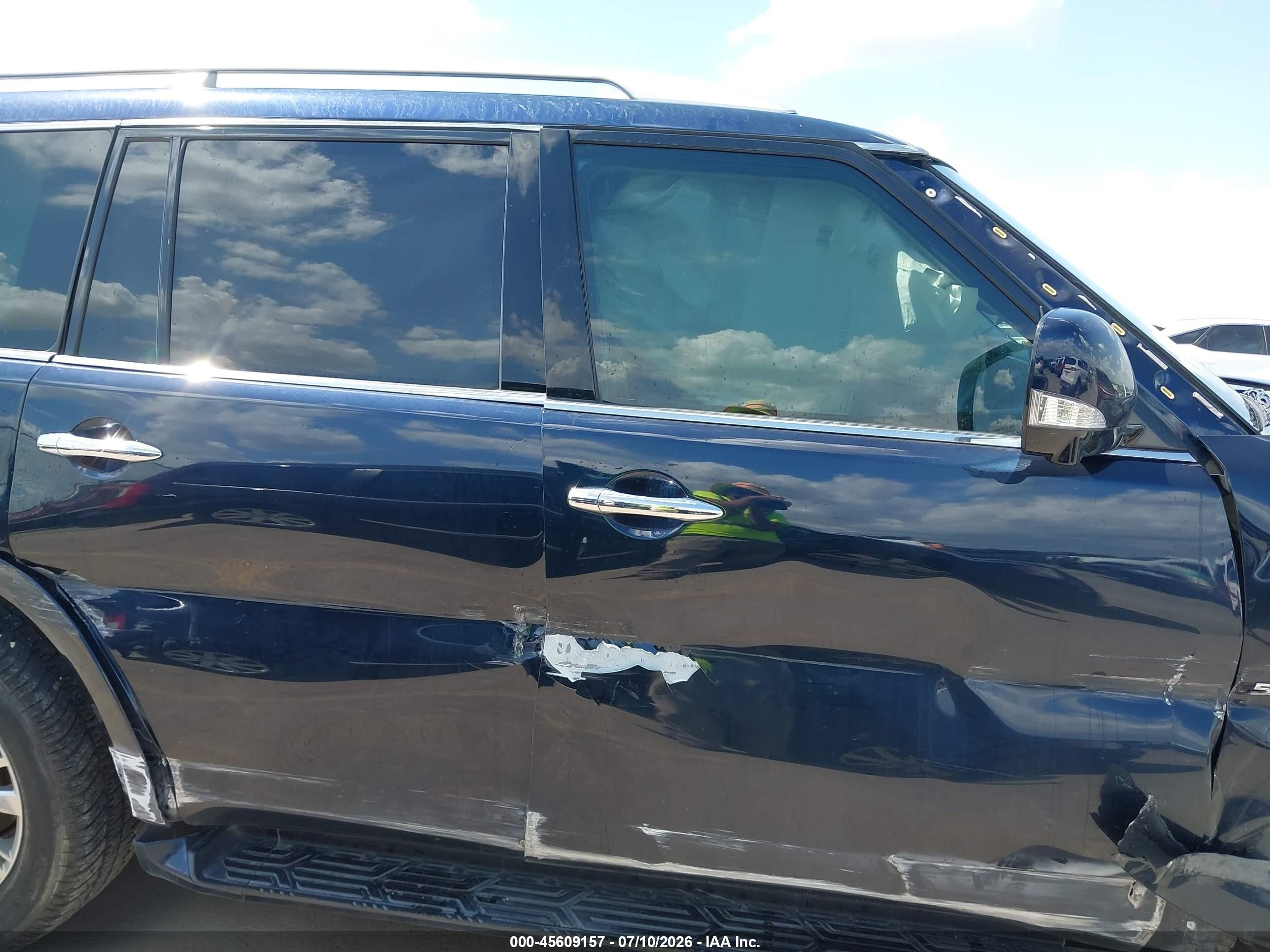 2018 Infiniti Qx80   Blue vin: JN8AZ2NF5J9662869