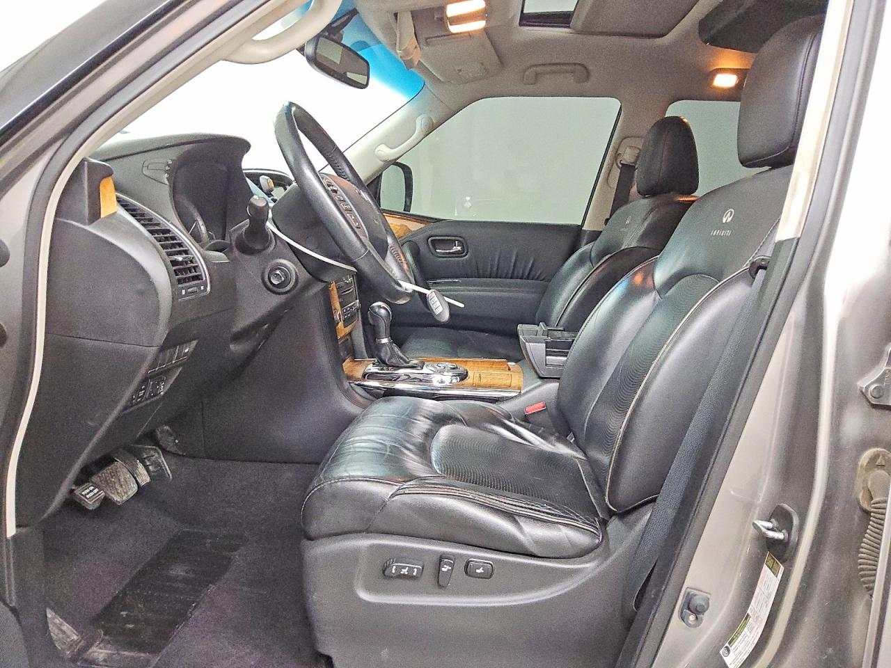 2011 Infiniti Qx56 Base Gray vin: JN8AZ2NF6B9503375