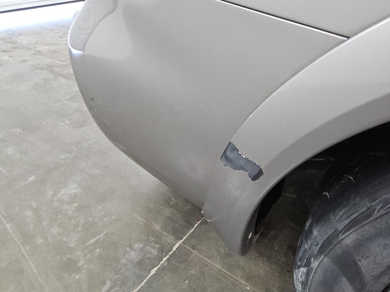 2011 Infiniti Qx56 Base Gray vin: JN8AZ2NF6B9503375 Damage: Right Qtr Panel Cladding, Peeling, 3 To 4 Inches